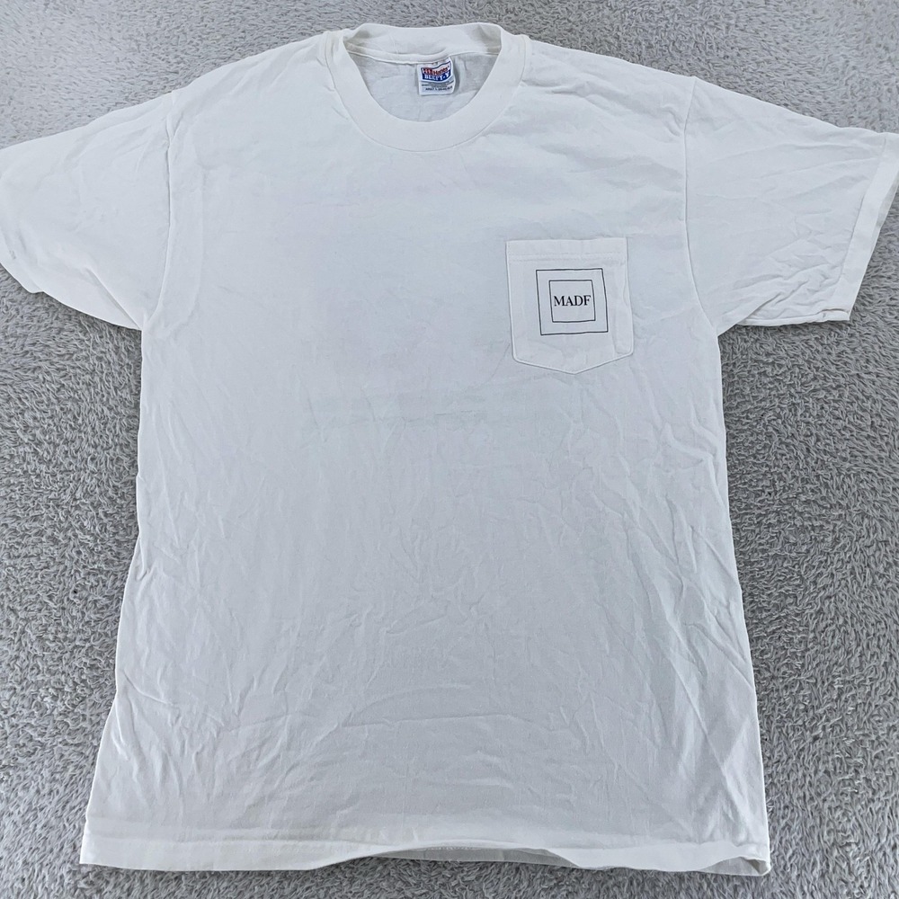 Vtg Bernard L. Madoff Investment Securities Pocket Shirt M/L Bernie MADF Ponzi - Picture 3 of 8
